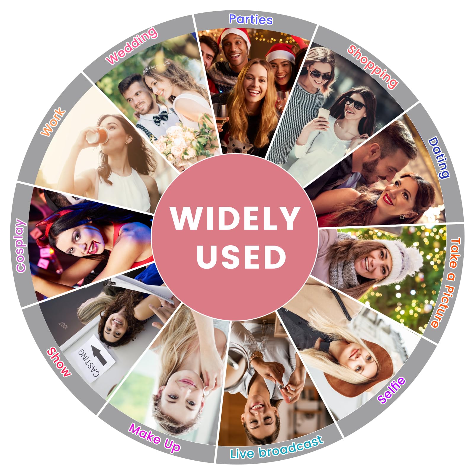 WXYISIVEN efecto cara en forma de V: aporta un look más estilizado para fotos.