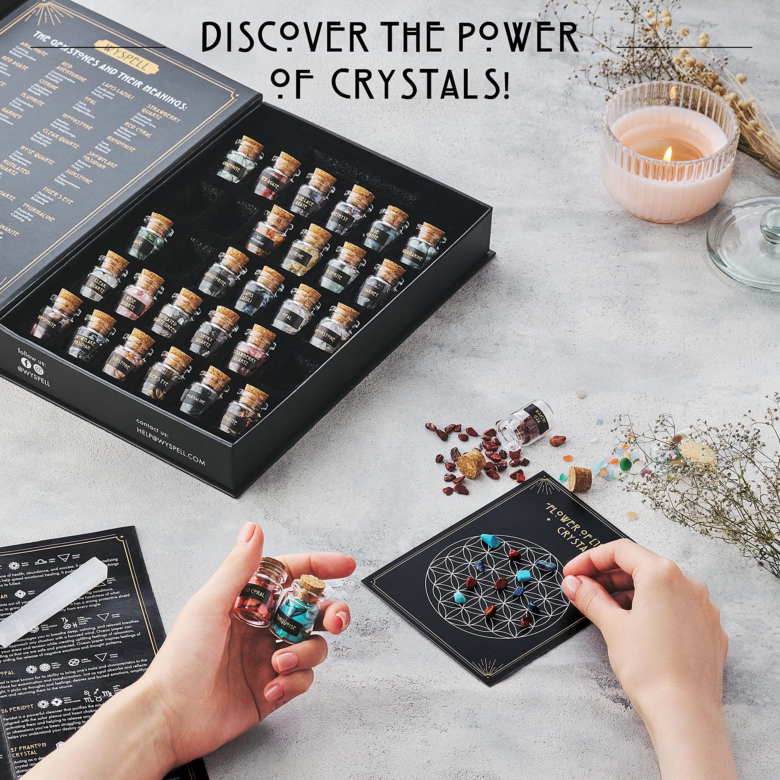 Wyspell kit wiccano para altares y rituales diarios