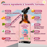 WyuuKi gotas de zeolita detox para adultos: apoyo diario y bienestar general.