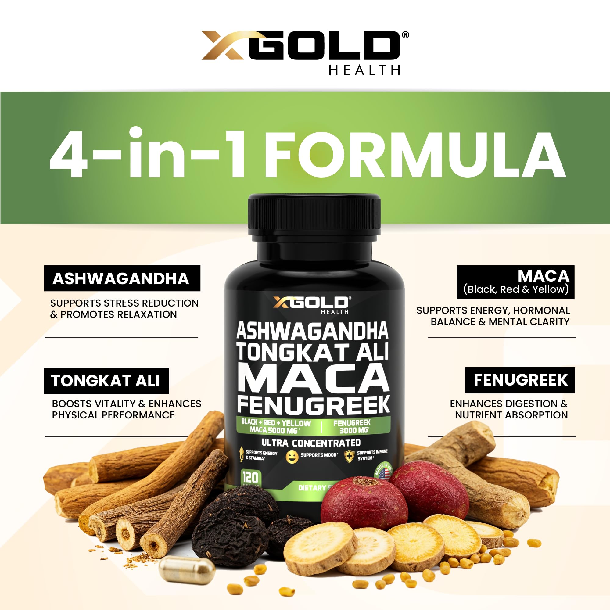 Etiqueta del producto muestra beneficios y composición en la caja.