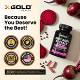 X Gold Health fabricación GMP en EE. UU. garantiza calidad.