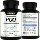 X Gold Health PQQ 20 mg: uso diario recomendado para apoyar energía limpia