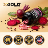 X Gold Health uso diario para apoyar energía y rendimiento.