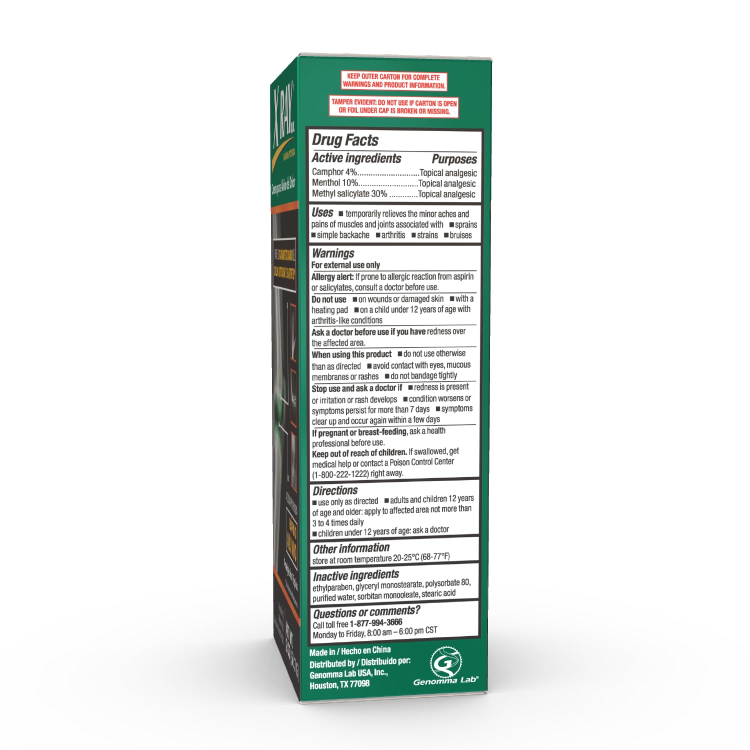 X Ray Dol Crema para uso diario en articulaciones y músculos.
