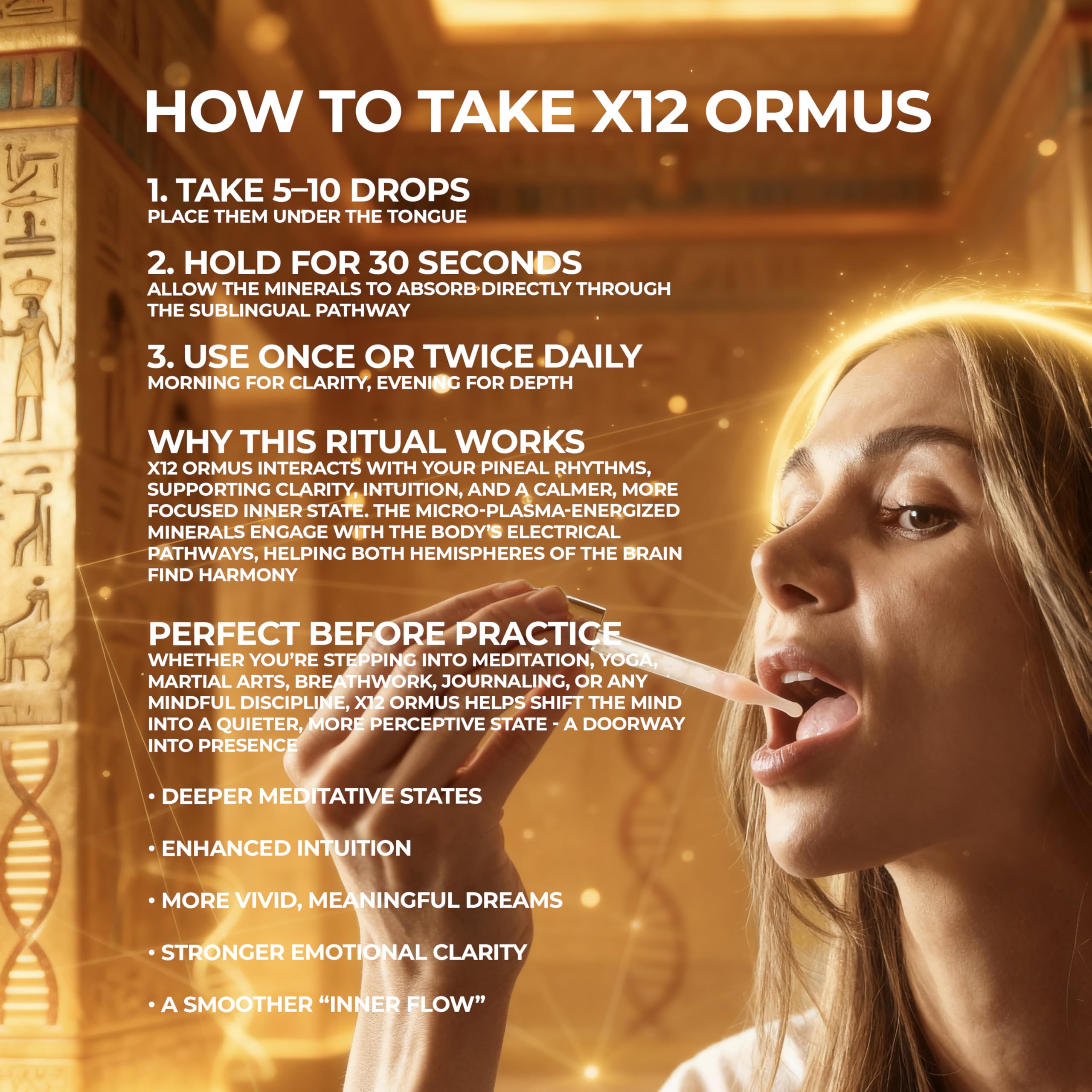 X12 Ormus: proceso-alquimistas, agua revitalizada para bienestar holístico