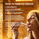 X12 Ormus: proceso-alquimistas, agua revitalizada para bienestar holístico