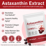Xaarty Astaxantina de Haematococcus: fuente natural para una fórmula limpia.