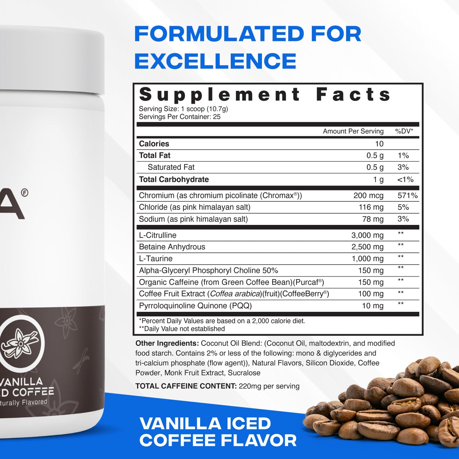XEELA Pre Entrenamiento – batido en vaso para concentración.