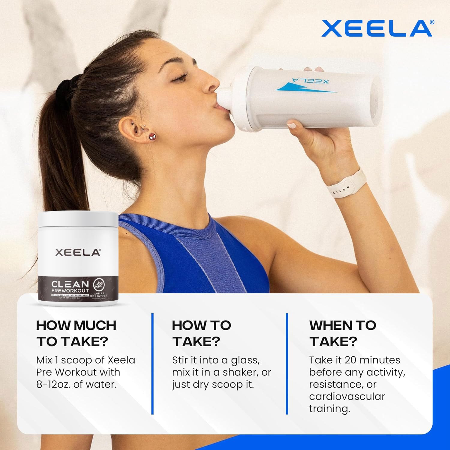 XEELA Pre Entrenamiento – citrulina vegetal para resistencia.