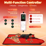 Xefinic 3207 LEDs: control de tiempo y modos de pulso para comodidad.