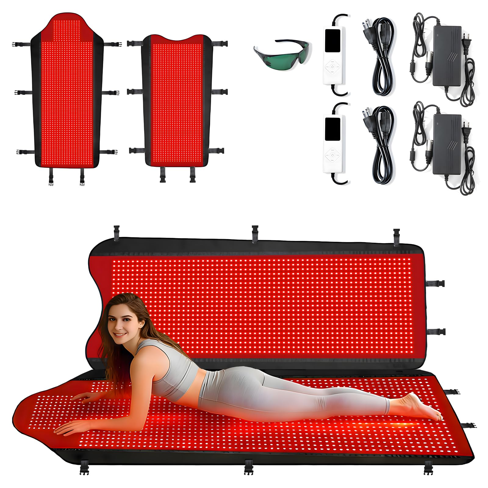 Xefinic 3207 LEDs: matriz profesional para cobertura total del cuerpo.