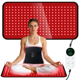Manta Xefinic con 253 LEDs de luz roja para uso en casa.
