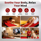 Manta Xefinic para uso en cama, sofá o silla para relajación diaria.