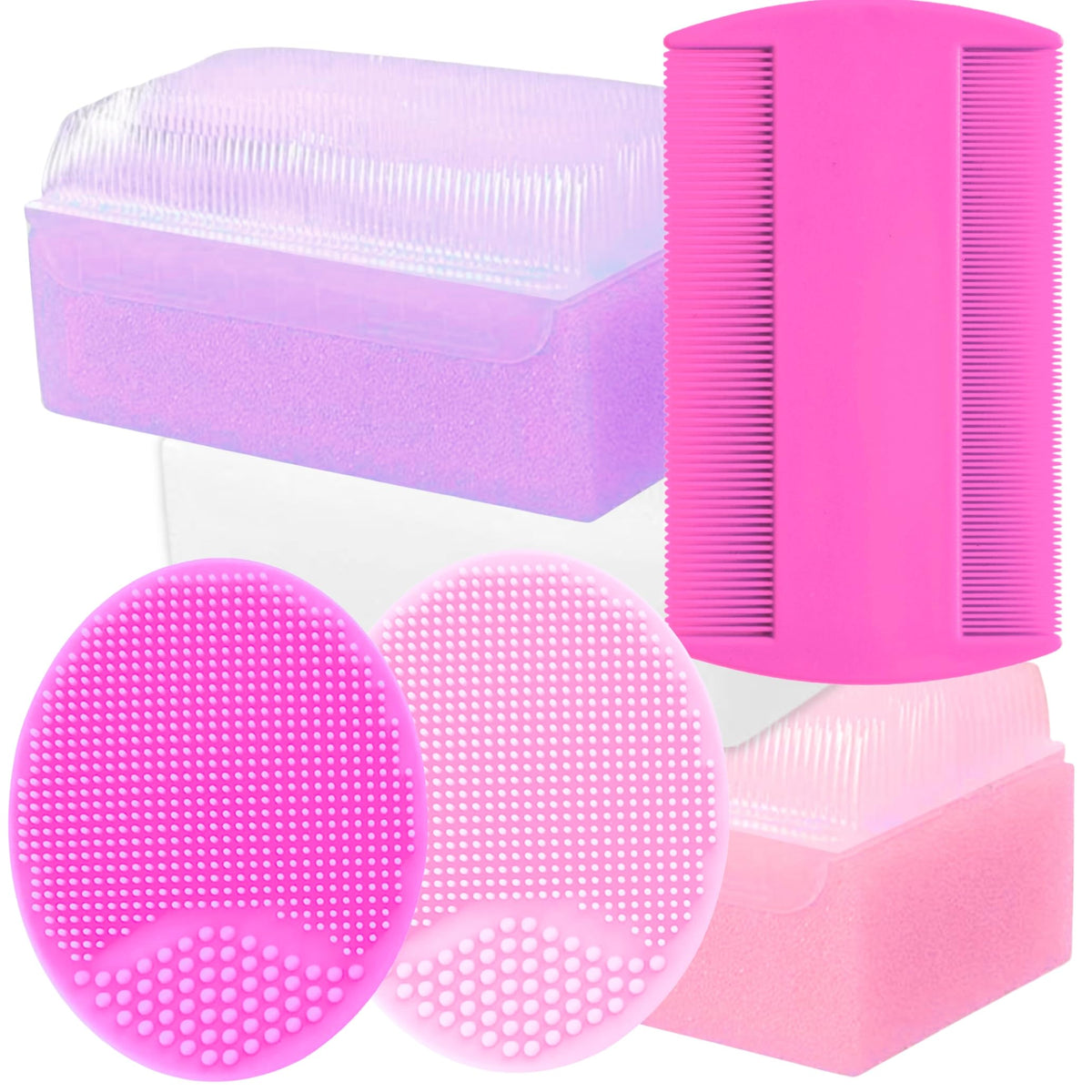 Xforto kit tratamiento costra cuna, conjunto completo para cuidado suave del cuero cabelludo