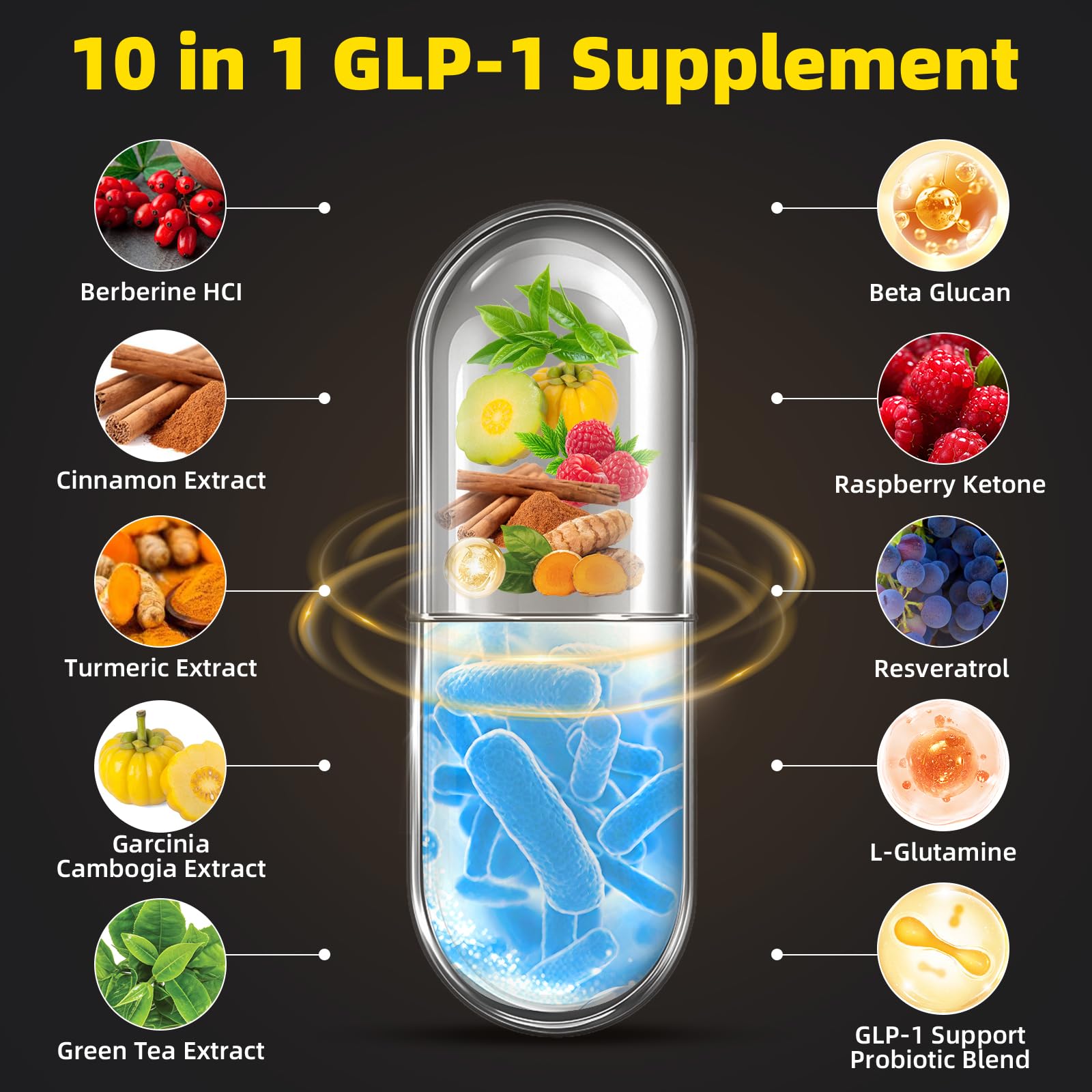 XIAAN GLP-1: berberina y probióticos para equilibrio digestivo
