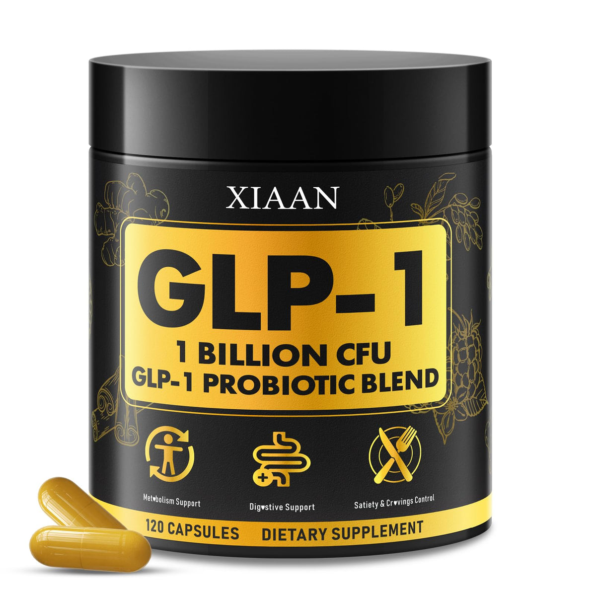 XIAAN GLP-1: caja-presentación, ideal para iniciar tu apoyo metabólico diario