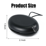 Dimensiones compactas 5,4 x 3,9 x 1,8 cm del estuche XIHIRCD