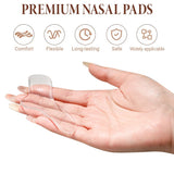 Protector puente nasal CPAP de silicona suave para mayor confort nocturno.