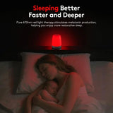 Lámpara XKETA colgante en rojo 670nm para habitación infantil.