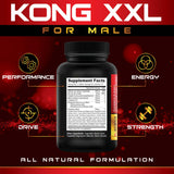 Kong XXL: primer plano de cápsulas para uso diario y comodidad.