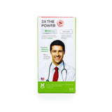 Botella de irrigación nasal Xlear para limpieza cómoda.