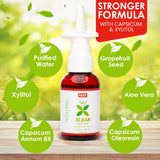 Xlear MAX primer uso genera sensación cálida al aplicarlo.