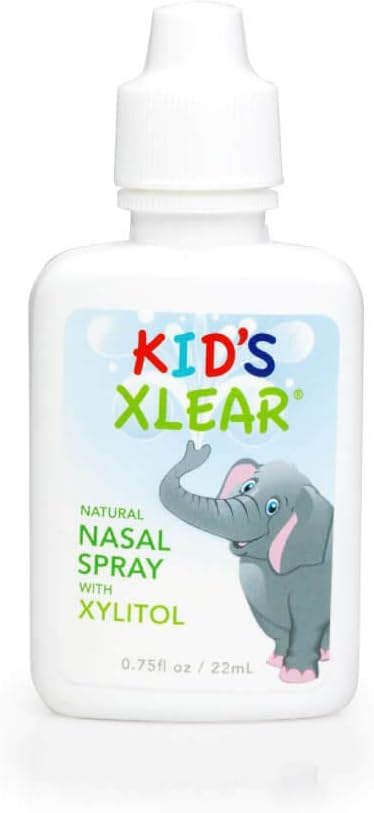 Alivio suave de congestión con Xlear para niños.