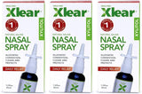 Botella de Xlear de 44 ml para limpieza suave de las fosas nasales.