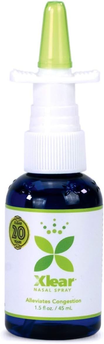 Xlear spray nasal con xilitol, niebla fina para comodidad diaria