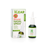 Xlear Rescue: botella de 44 ml para uso nasal diario y alivio posible.