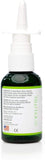 Xlear Rescue, ingredientes herbales visibles en la fórmula.