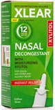 Xlear spray nasal con ingredientes naturales, sin aditivos innecesarios para el uso diario.