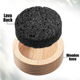 Base de haya y bandeja de bambú acompañan al difusor XLIUAX.