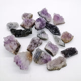 XMHOME amatista geoda puntas facetadas, detalle preciso para exhibiciones de minerales.