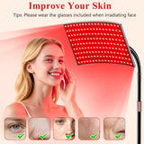 XMZXMZ, luz roja 660nm para cuello, sensación de relajación y cuidado diario.