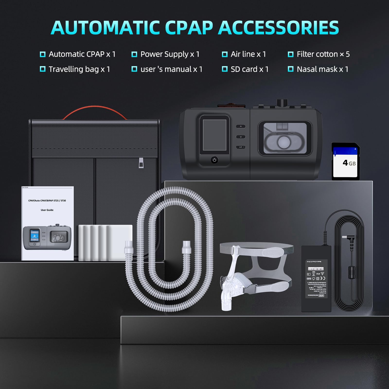 Limpieza y mantenimiento fáciles con XNPINDA CPAP