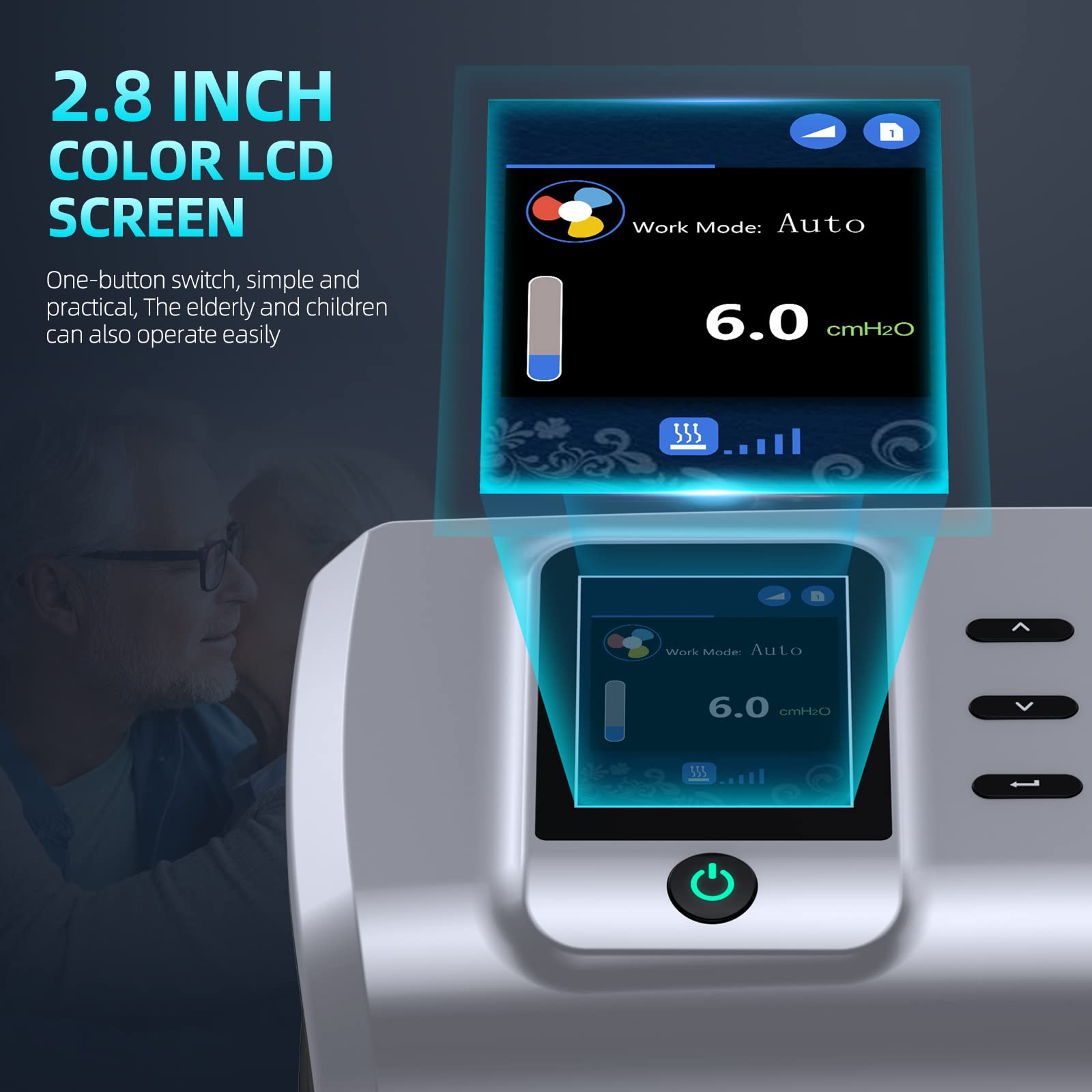 XNPINDA REMSTAR Plus con adaptador de energía para uso doméstico.