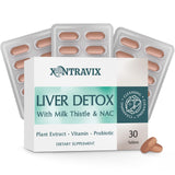 Xontravix Detox Hepático: botella para uso diario con consumo fácil