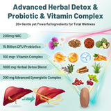 Xontravix Detox Hepático: tableta individual para toma diaria