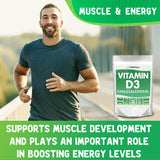 XPRS Nutra Vitamina D3 polvo sin sabor mejora la absorción de calcio.