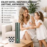 XspideM difusor aire aromaterapia remoto sandgreen ofrece control cómodo desde cualquier lugar.