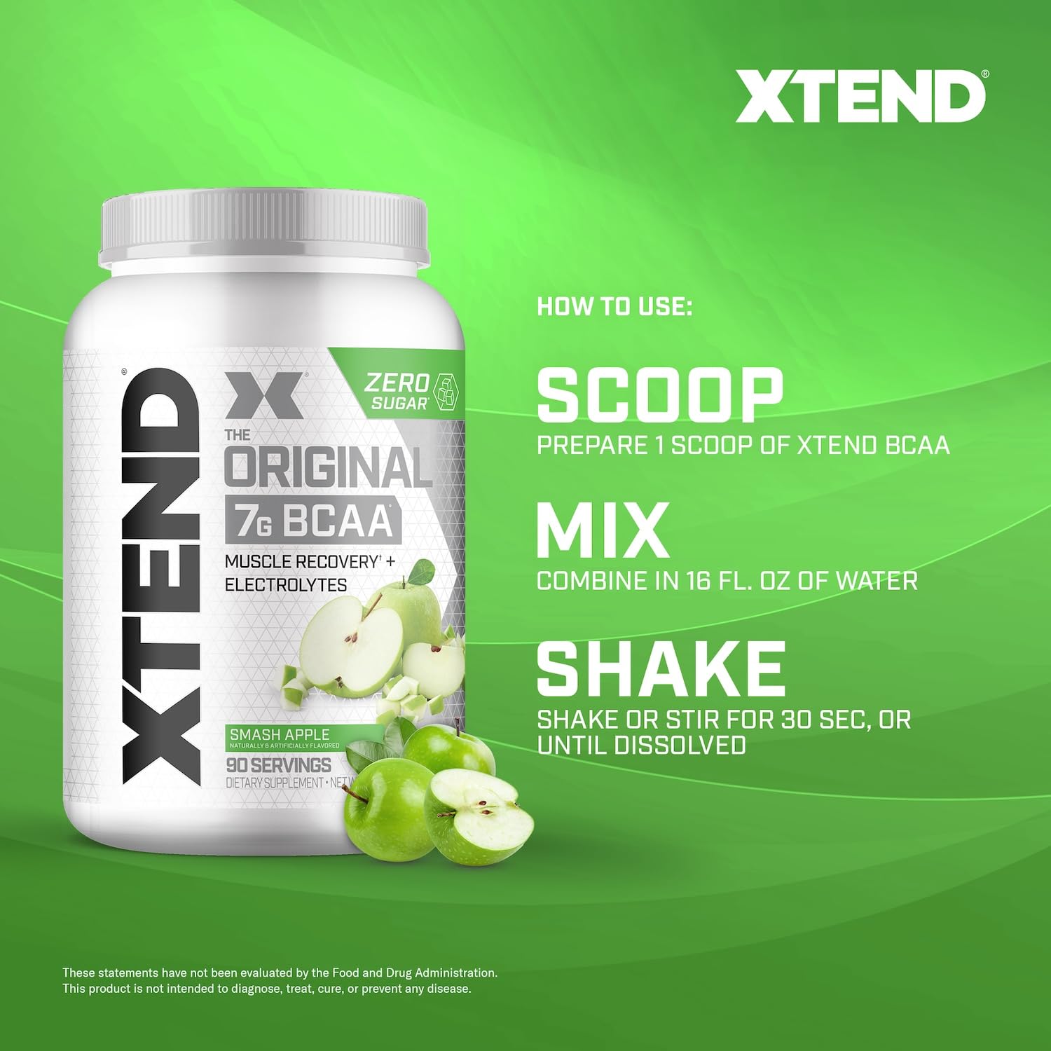 Xtend con certificaciones NSF e Informed-Choice para mayor confianza.