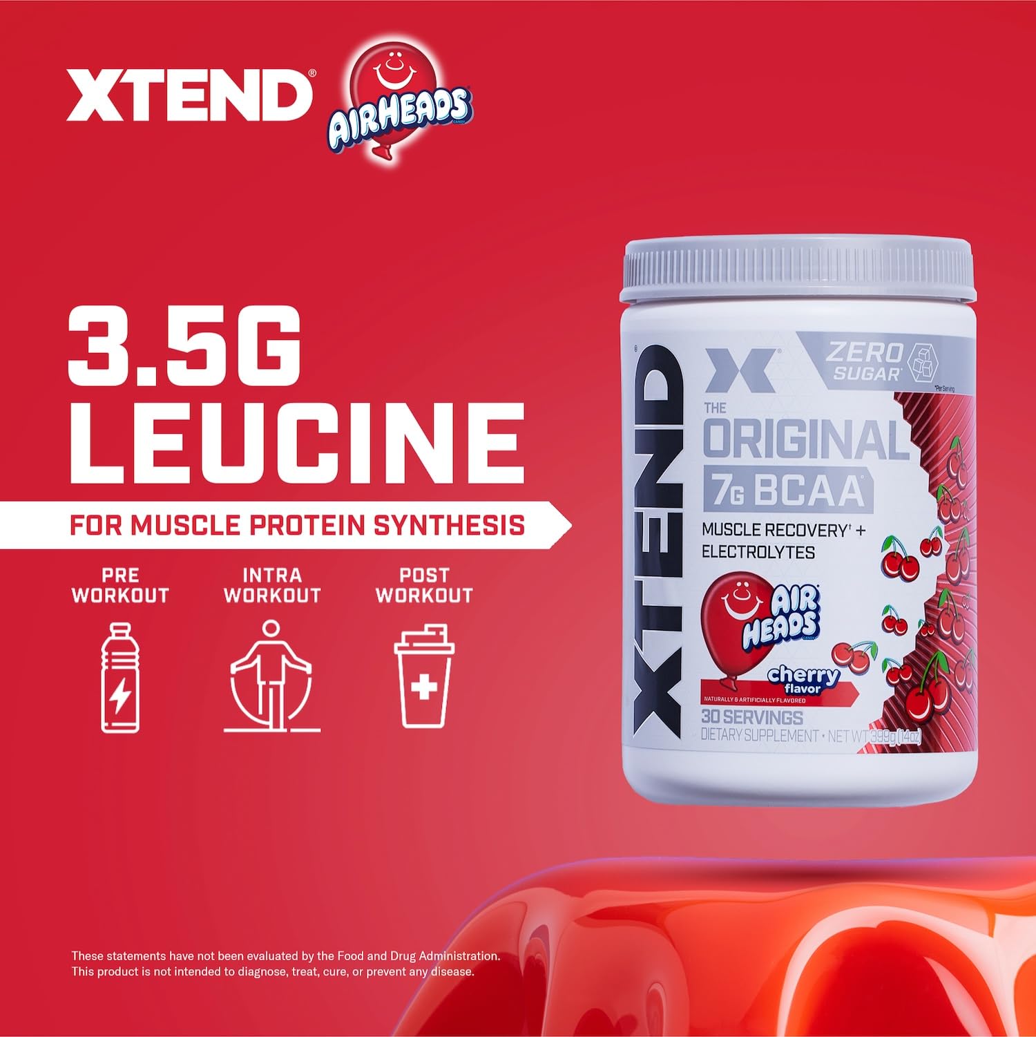 Xtend con electrolitos para hidratación y rendimiento durante entrenamientos.