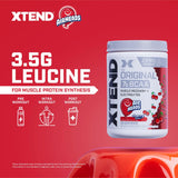 Xtend con electrolitos para hidratación y rendimiento durante entrenamientos.