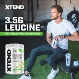 Xtend Original BCAA bote de 30 porciones práctico para entrenamientos frecuentes.