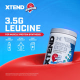 Xtend con L-glutamina de 2,5 g por porción para recuperación durante el entrenamiento.