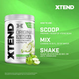 Xtend Original BCAA agua fría, mezcla suave y sin azúcar.