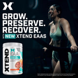 Coctelera deportiva para mezclar Xtend Scivation EAA + BCAA durante la sesión