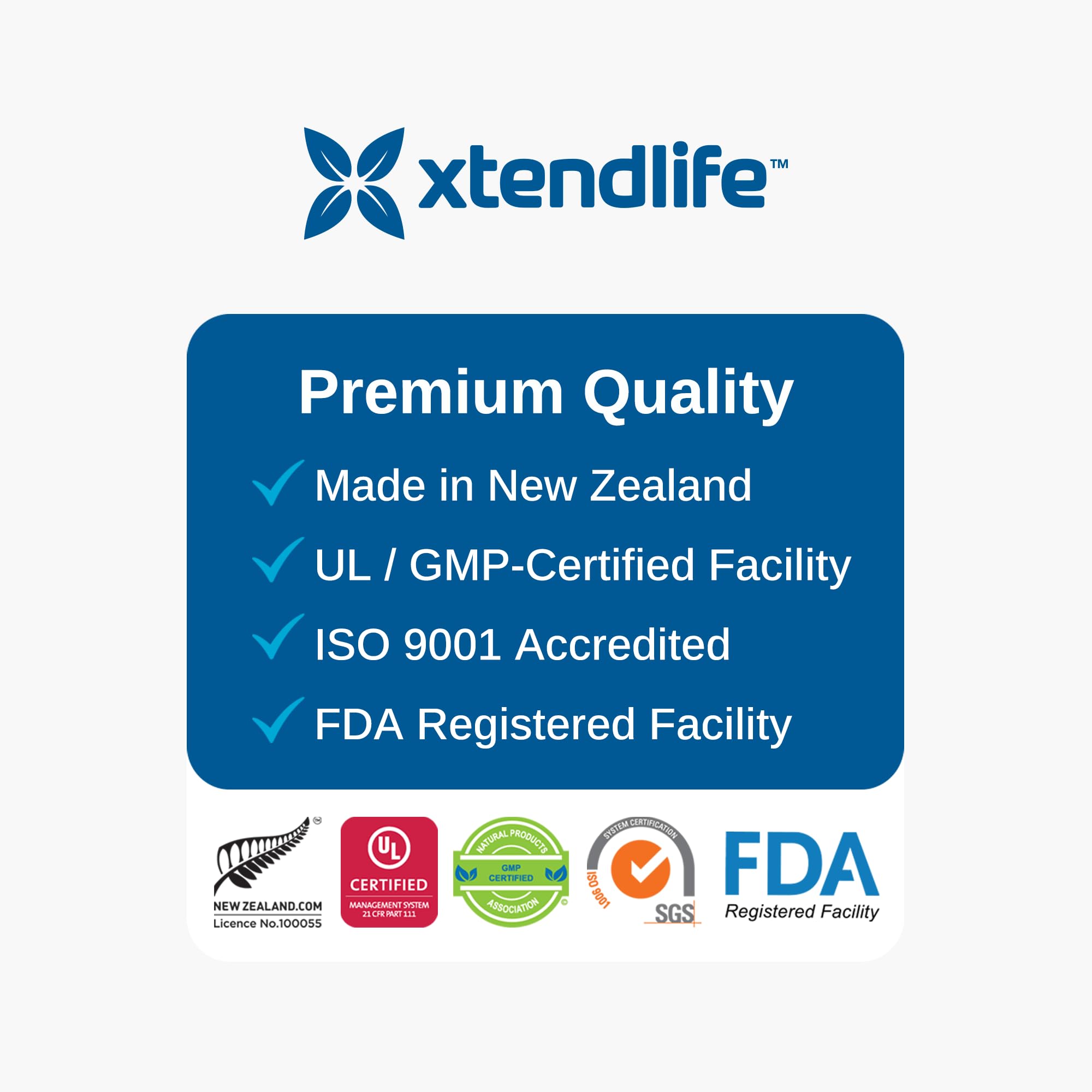 Xtendlife Multi-Xtra: dosis de 30 días para planes nutricionales.