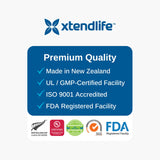 Xtendlife Multi-Xtra: dosis de 30 días para planes nutricionales.